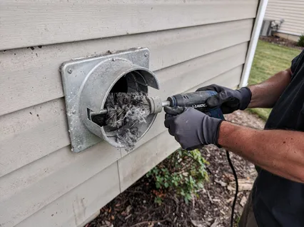 Residential Dryer Vent Cleaning in Parma