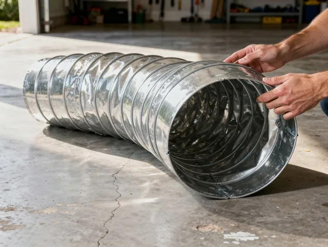 Parma Dryer Vent Cleaning specialist using advanced equipment for thorough duct cleaning in Parma