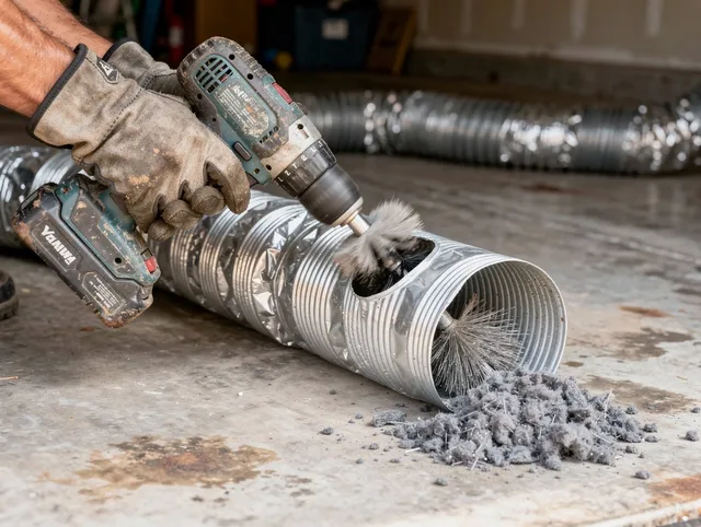 Professional duct cleaning by Parma Dryer Vent Cleaning in Parma