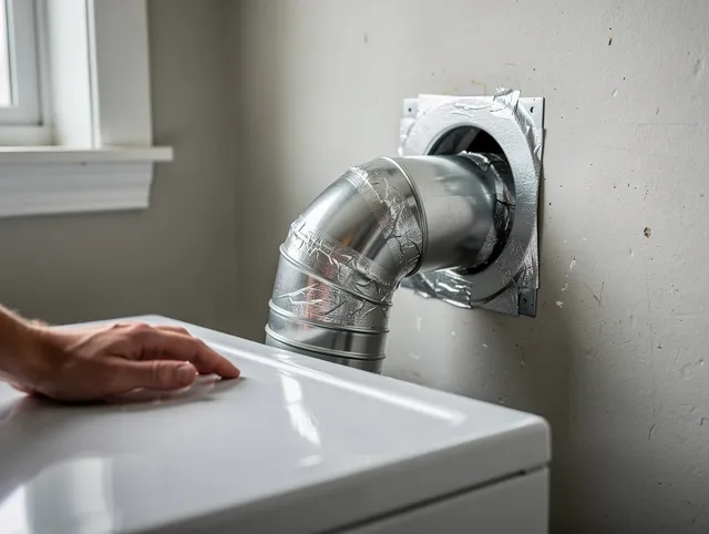 Parma Dryer Vent Cleaning expert performing professional dryer vent repair and installation in Parma