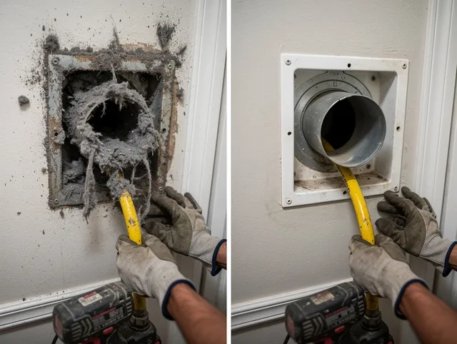 Expert gas dryer vent cleaning by Parma Dryer Vent Cleaning in Parma