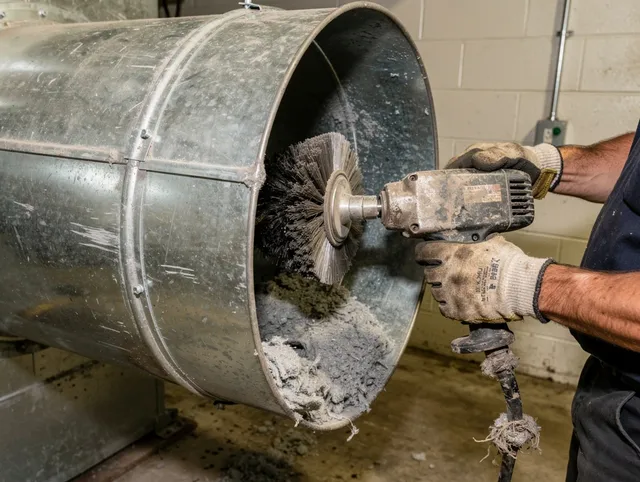 Industrial-grade dryer vent cleaning by Parma Dryer Vent Cleaning in Parma