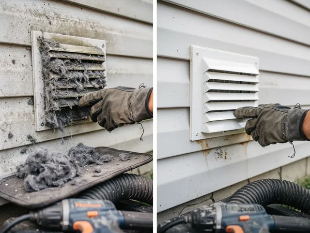 Residential dryer vent cleaning by Parma Dryer Vent Cleaning in Parma